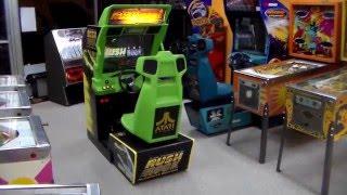 San Francisco Rush The Rock Arcade Game!  90's classic Atari Racing action!