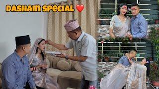 Dashain vlog️|| Neeraj aaya dashain mnane ghar|| family ko diya surprise|| Varsha Thapa