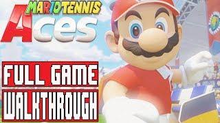 MARIO TENNIS ACES Gameplay Walkthrough Part 1 FULL GAME 100% - No Commentary (Nintendo Switch)