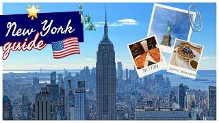 VOYAGE À NEW YORK  BUDGET, VISITES, RESTAU, BON PLAN.. + GUIDE à télécharger ⎜PDF