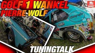 VW GOLF WANKEL MOTOR ! Tuningtalk Pierre Wolf/Linas Garage @ Speeddays Alkersleben 2017| RACECITY