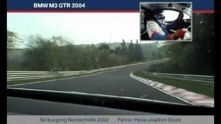 BMW M3 GTR on Nürburgring