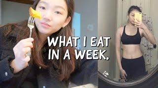 (Realistic) What I Eat In a Week as a high schooler!