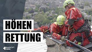 Rettung aus 110 Metern! Unterwegs mit der Höhenrettung Frankfurt