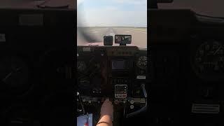 Solo soft field take-off practice at CYXE
