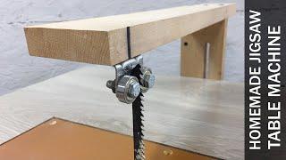 Woodworking ep4. Homemade jigsaw Table Machine Part 3/3