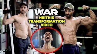 WAR के लिए कैसे बनाई Hrithik Roshan ने बॉडी, विडियो देखकर होश उड़ जायेंगे