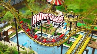 ULTIMATE PARK BUILDER Roller Coaster Tycoon 3 Complete Edition - New PC VERSION IS BEST GAME EVER