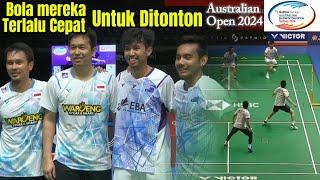 Hendra / Ahsan vs Pramudya Kusumawardana / Andika Ramadiansyah | Australian Open 2024 Quarter Final