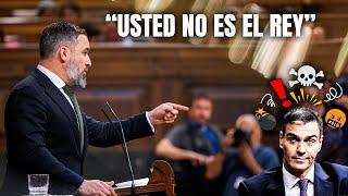 Santiago Abascal destroza a Pedro Sánchez y su nefasta política internacional 