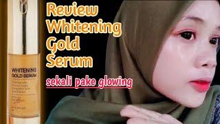 Review Whitening Gold Serum,Wajah Langsung Glowing  || Ayu Molek