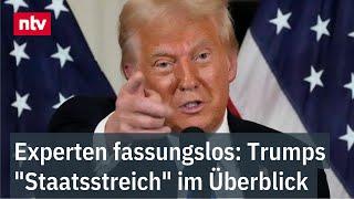 Experten fassungslos: Trumps "Staatsstreich" im Überblick - Kündigungsprogramm für US-Beamte