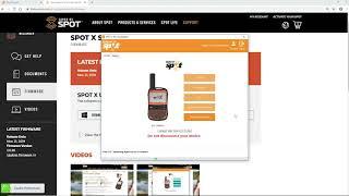 SPOT X - How To Download Firmware Updater