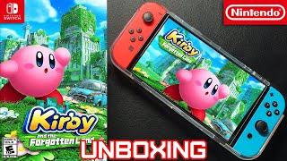 Kirby and the Forgotten Land - Nintendo Switch | Unboxing and Gameplay