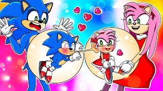 OMG! SONIC And Amy Are Pregnant? What Happened?! | Sonic Sad Story | Sonic The Hedgehog 2 Animation