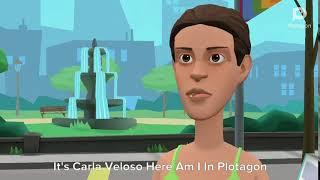 Me in Plotagon Form Again My Name is Carla Veloso