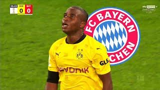 FIRST TIME Youssoufa Moukoko faced Bayern