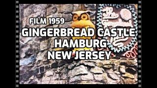 Gingerbread Castle, Hamburg, New Jersey. Vintage Movie Reel.