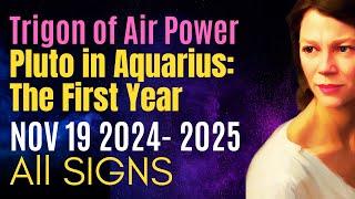 The Power Of Pluto In Aquarius: Triad Of Great Distinction for Your Sign!