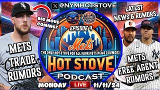 Mets Hot Stove LIVE | Garrett Crochet Trade Rumors | New York Mets | Mets News |  Mets Talk
