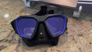 Scuba pro d mask with prescription bifocals