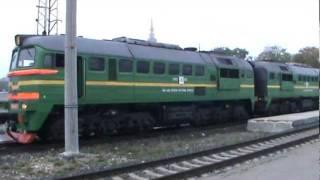 [LDz] Путеизмеритель! 2М62-1193, ЧМЭ3-3758,ДР1А-254,ТЭП70-0267,ЭР2 (Rīga)