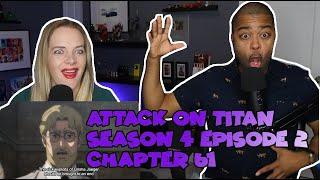 Couple Reacts To Attack on Titan Season 4 Episode 2 Chapter 61 Midnight Train - Jane and JV Reaction