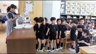 Une journée à l'école maternelle au Japon