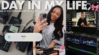 A Day in My Life as a CONTENT CREATOR | signing contracts, pr haul, thumbnail tutorial, etc