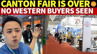 Canton Fair Is Over! Only Chinese Exhibitors Remain; Not a Single Western Buyer in Sight