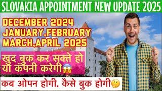 Slovakia Work Permit Appointment | Slovakia Work Visa Appointment | Slovakia Appointment Update 2024