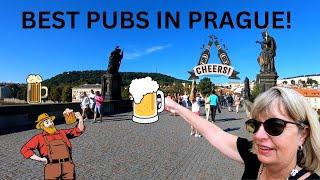 BEST PUBS IN PRAGUE! Top Pubs, Beer Gardens, & Food! #prague