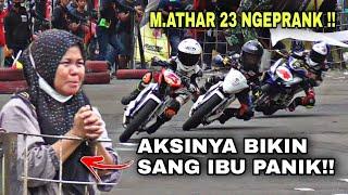 AKSI ANAK AJAIB M.ATHAR 23 BIKIN PANIK & SURPRISE SANG IBU‼️BEBEK 4T 150cc ECU STD 14THN