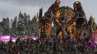 CHAOS DWARFS vs DAEMONS OF CHAOS - Warhammer