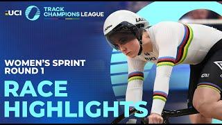 Finucane Goes TOP Of The League | Women's Sprint | Round 1 Saint-Quentin-en-Yvelines 2024