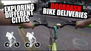 Beverly Hills, West Hollywood, and Korea Town Adventures - DoorDash Bike Deliveries