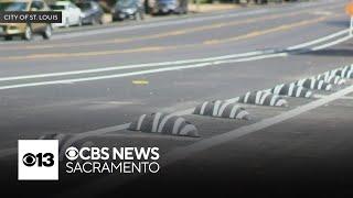 Sacramento traffic safety advocates push for "armadillos" to stop sideshows