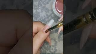 Nail tutorial for beginners step by step / Fake nails #shorts