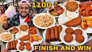 1 VEZLAY GREAT KHALI THALI खाओ  1100 ₹ ले जाओ  ॥ street challange