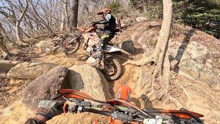 Off-road Mountain Enduro Riding in Japan