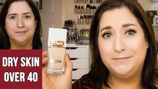 FLOWER BEAUTY LIGHT ILLUSION FOUNDATION | Dry Skin Review & Full Day Wear Test