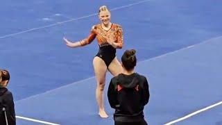 Jade Carey's NEW floor routine - NCAA Oregon State University Gymnastics 2025