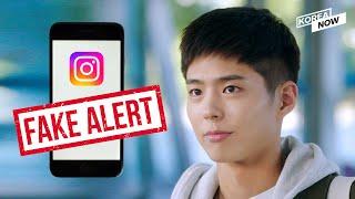 Beware of fake Korean celebrities on social media!