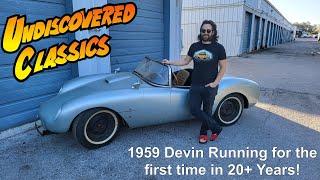 1959 Devin Running for the first time in 20+ Years!