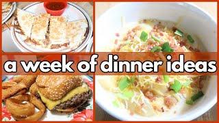 DELICIOUS WEEK NIGHT DINNERS | What’s For Dinner? #351 | 1-WEEK OF REAL LIFE MEALS