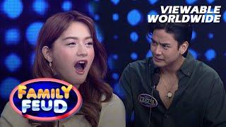 Family Feud: JILLIAN WARD, NA-SHOCK SA SAGOT NI MICHAEL SAGER! (Episode 649)