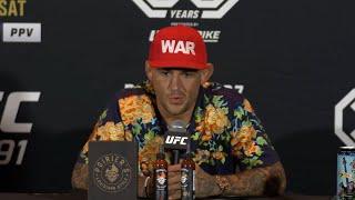 Dustin Poirier Post-Fight Press Conference | UFC 291