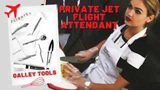 Corporate Flight Attendant Galley Chef Tools