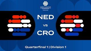 Quarter-Final 1 | Netherlands vs Croatia | World Aquatics Women’s U16 Water Polo Championships 2024