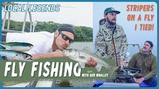 Fly Fishing for Striped Bass with Ben Whalley | New England | Local Legends | Brad Leone